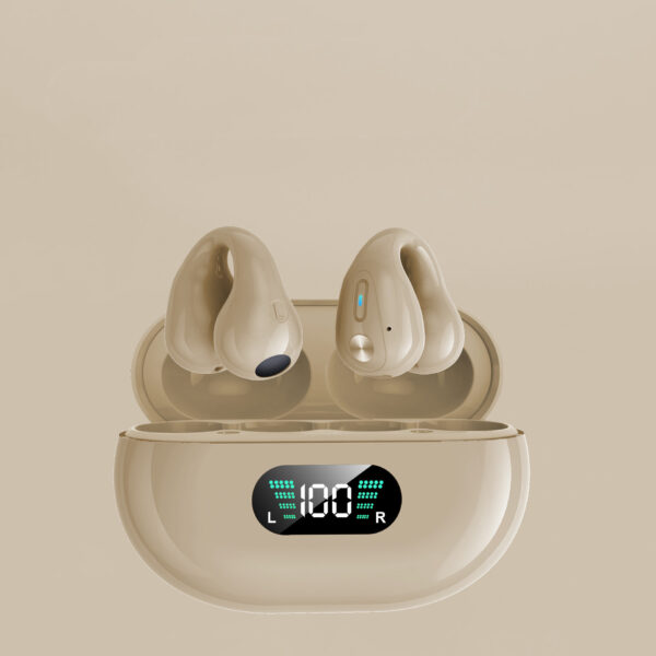 Bone Conduction Headphones TWS Earbuds Ear Clip Bluetooth - Image 3