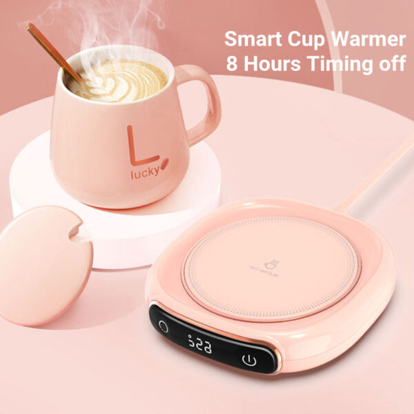 Coffee Mug Warmer Warm Coaster Smart Heating Cup - Image 4