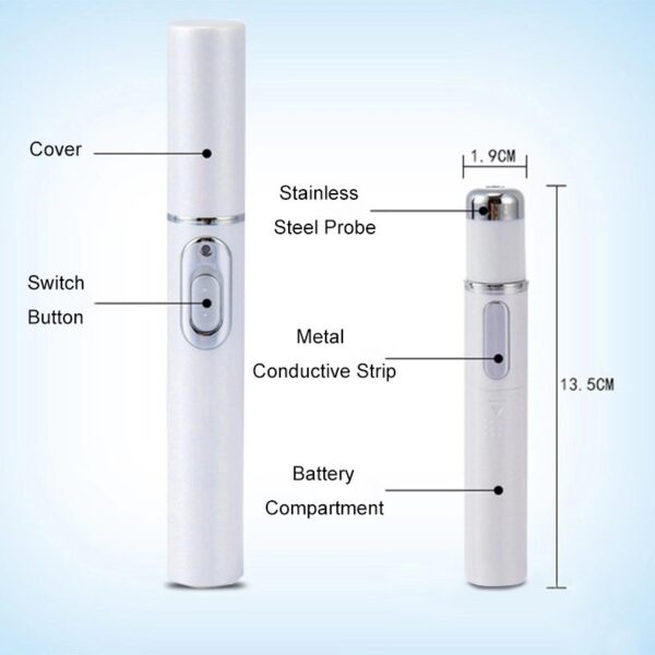 Blue Light Therapy Acne Laser Pen Soft Scar Wrinkle Removal Treatment Device Skin Care Beauty Equipment - Image 3
