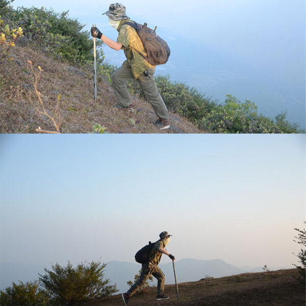Outdoor Defense Tactical Stick Alpenstock Hiking Camping Equipment Multifunctional Walking Stick - Image 4