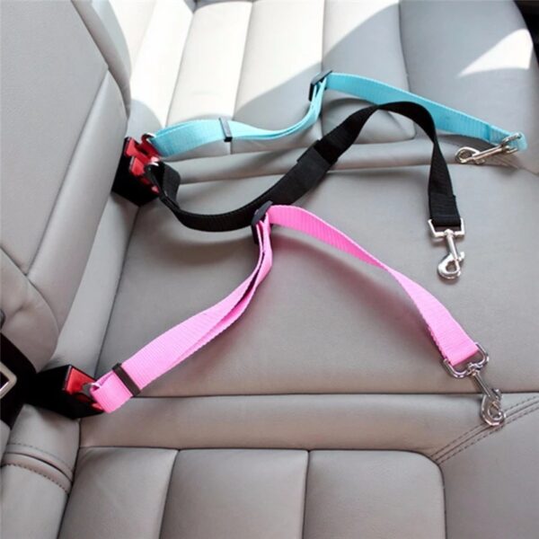 Adjustable Pet Cat Dog Car Seat Belt - Image 4