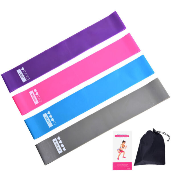 Resistance Bands For Fitness Gym Leagues Equipment Sports Mini Yoga - Image 4