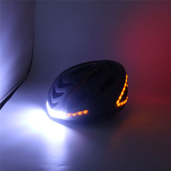 Intelligent steering helmet led bicycle equipment - Image 5