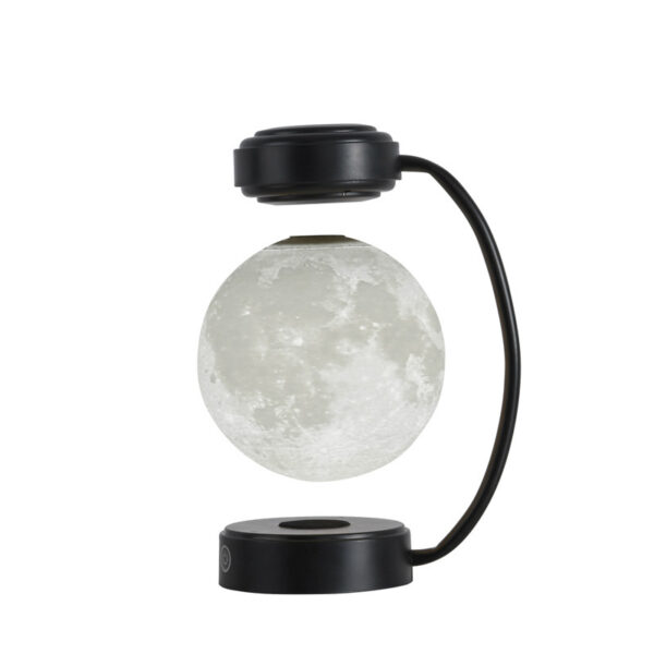 3D LED Moon Night Light Wireless Magnetic Levitating Rotating Floating Ball Lamp - Image 3