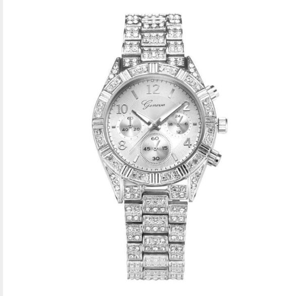Women Crystal Quartz Analog Geneva - Image 7