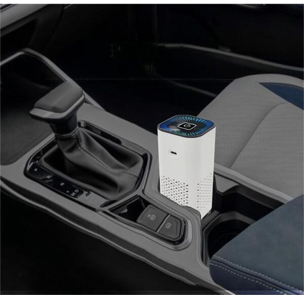 Car Air Purifier Portable Negative Ion Generator Remove Dust Smoke Air Freshen Washer For Home Car - Image 4