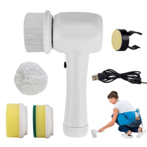 Electric Cleaning Brush 4 In 1 Spinning Scrubber Brush Portable