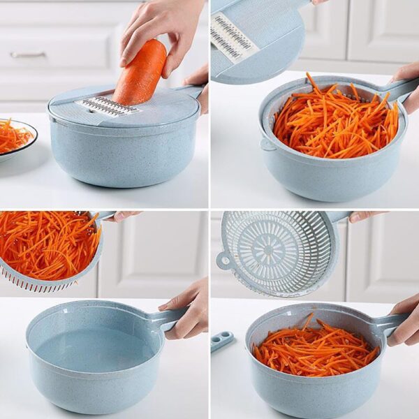 8 In 1 Vegetable Slicer Kitchen Accessories - Image 3