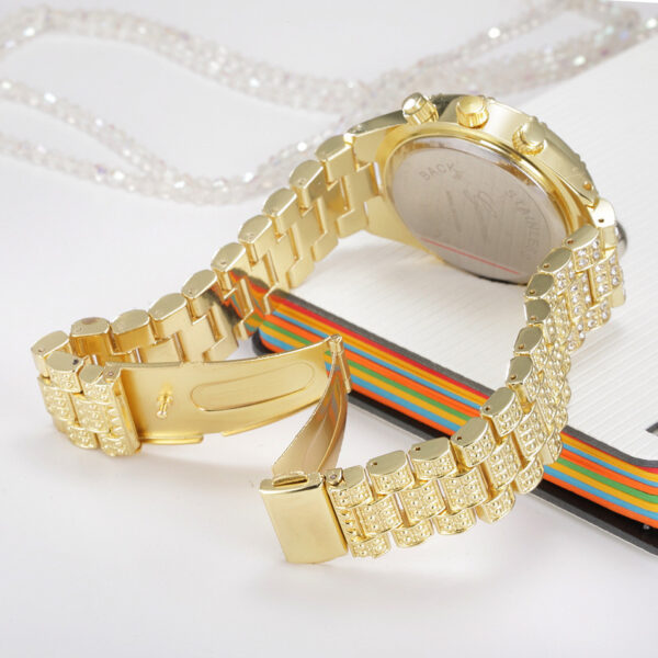 Women Crystal Quartz Analog Geneva - Image 2