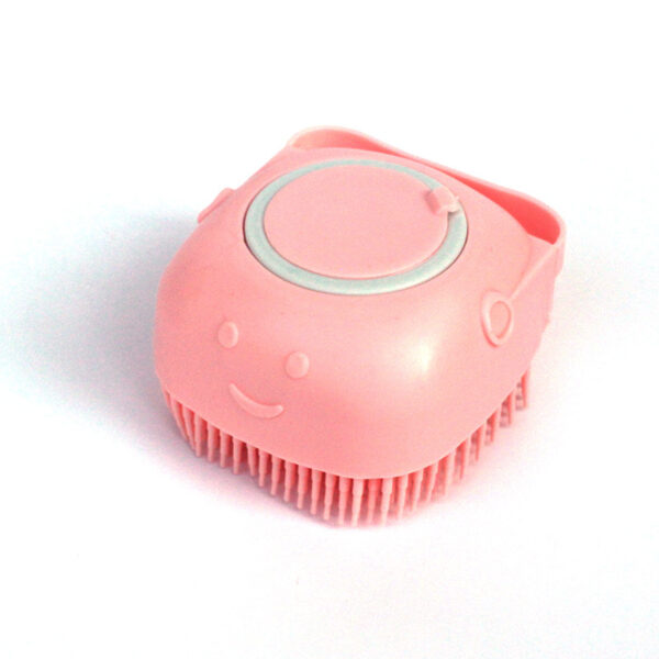 Silicone Dog Bath Massage Gloves Brush Pet Cat Bathroom Cleaning Tool - Image 2