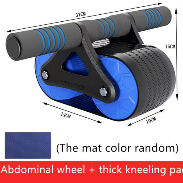 Double Wheel Abdominal Exerciser Women Men Automatic - Image 4