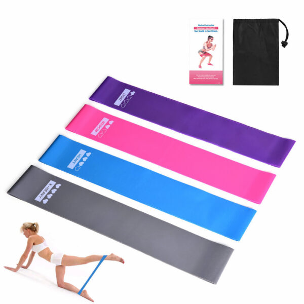 Resistance Bands For Fitness Gym Leagues Equipment Sports Mini Yoga - Image 5