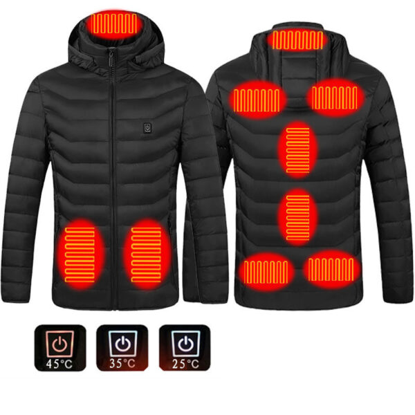 New Heated Jacket Heating Vest Men's Clothes Winter - Image 6