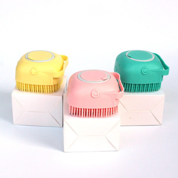 Silicone Dog Bath Massage Gloves Brush Pet Cat Bathroom Cleaning Tool - Image 9