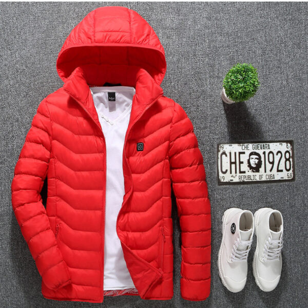 New Heated Jacket Heating Vest Men's Clothes Winter - Image 10